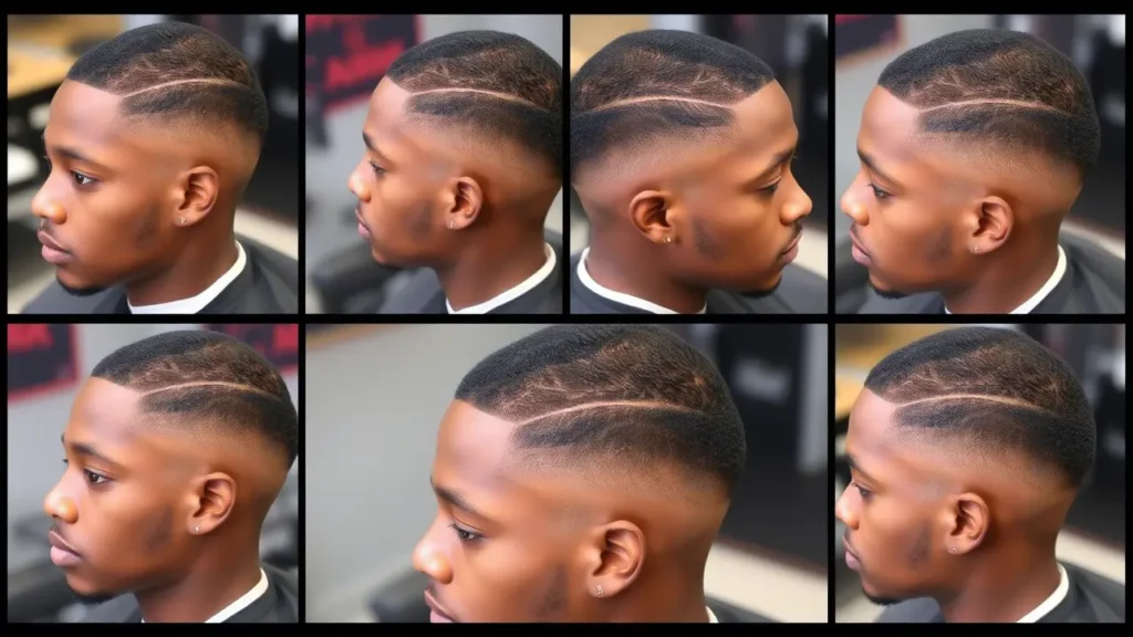 Low Taper Fade for Black Men